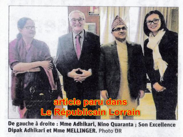 Association France Solukhumbu Népal Children Home article paru dans Le Républicain lorrain 2/3